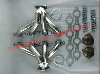 

Exhaust Header Super Competition Block Hugger Steel Chevy Small Block LS1 header