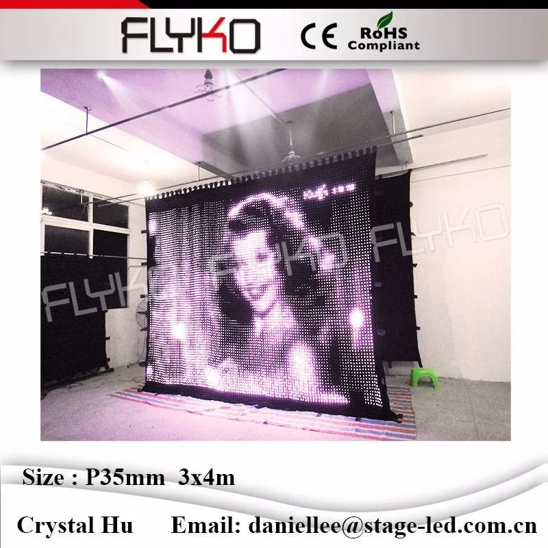 LED video curtain56