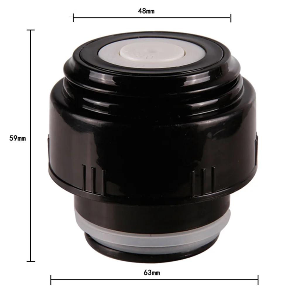 5.2cm Diameter Outdoor Outlet Accessories Insulation Cup Travel Vacuum Cup Bottle Plug Leak-roof Sports Cover Flask Lid