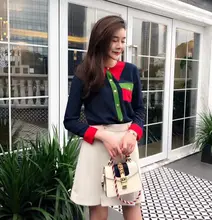WB07201BA Fashion women’s Blouses & Shirts 2018 Runway Luxury Brand European Design party style women’s Clothing