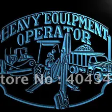 LK219-тяжелого оборудования оператора Дисплей светодиодный знак неонового света