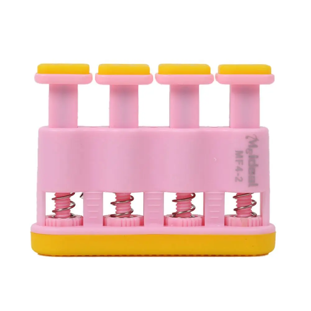 

1 Pink ABS finger force guitar practice finger piano finger trainer adult models MF4-1 (3-7 pounds) 11 * 10.5 * 2.5cm