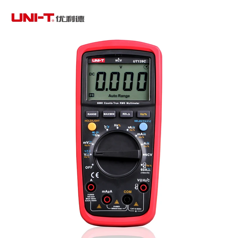 

Free shipping 2014 new products! UNI-T Digital Multimeter UT139C with True RMS