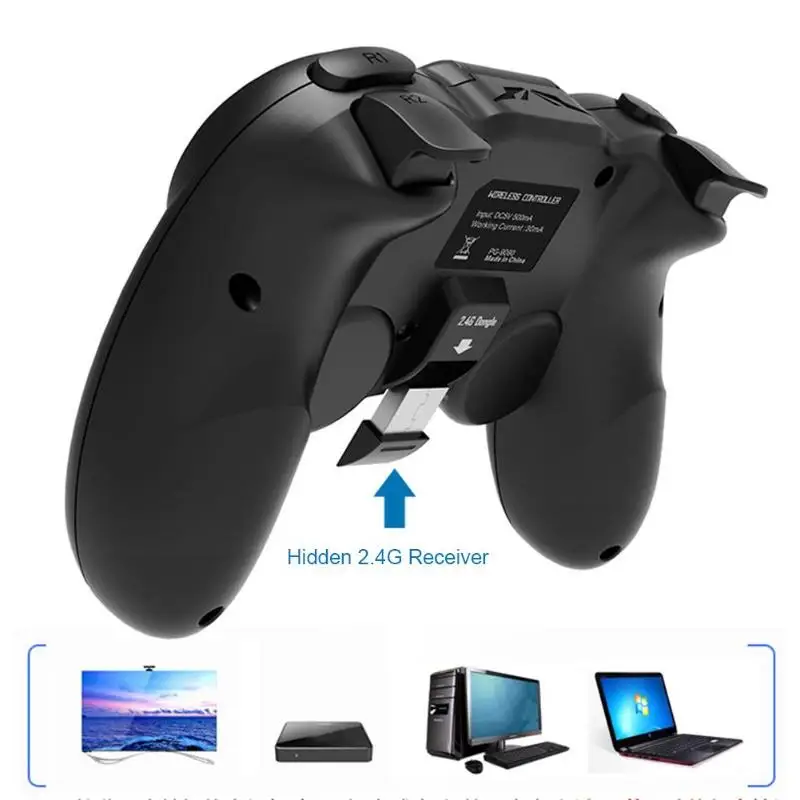 Ipega 2,4G bluetooth-микрофон игровой контроллер игровой джойстик геймпад с турбо меню