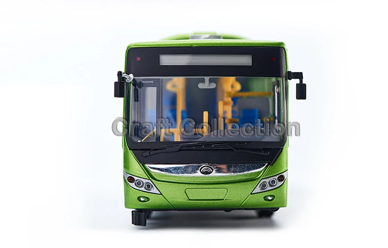 1:42 Diecast Model for Yutong E12 HEV City Bus Alloy Toy Miniature Collection Gifts ZK6120R41