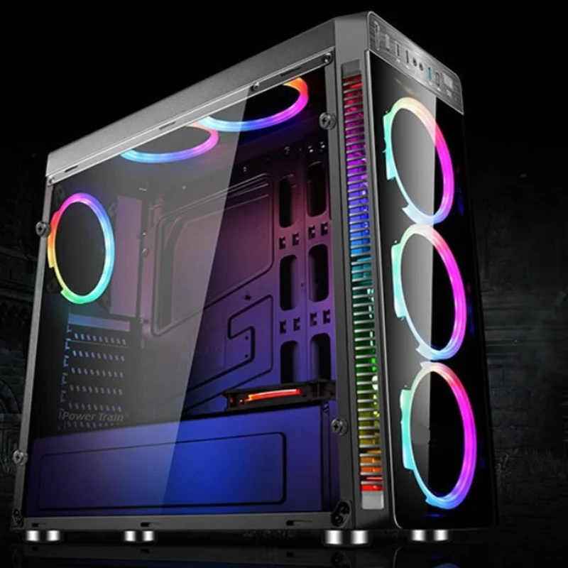 New Gaming Computer ATX PC Case Full Tower USB 3.0 with 4 