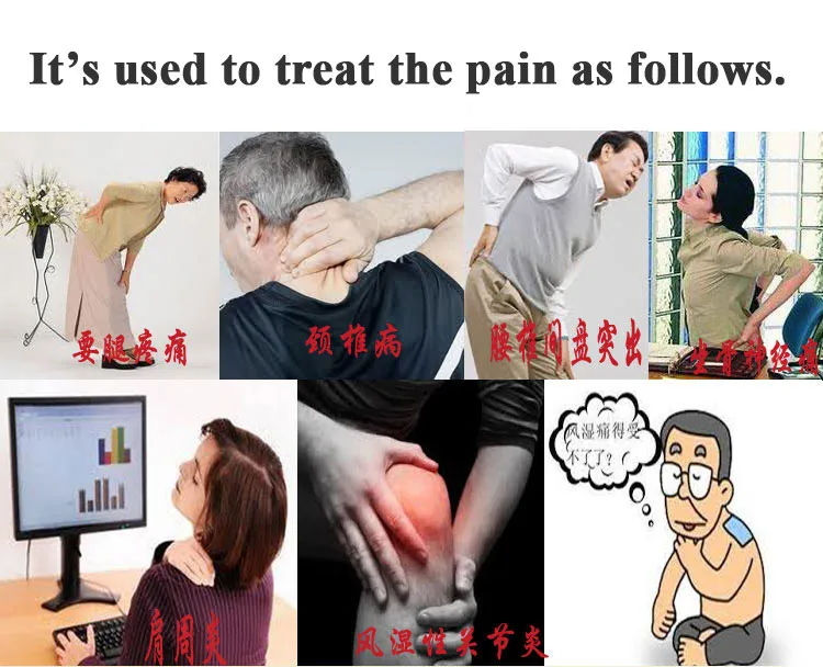 Sumifun 24 шт. китайский медицинский пластырь тигровый бальзам Tens Foot Muscle Back Neck Shoulder Body Massager мазь для суставов C369