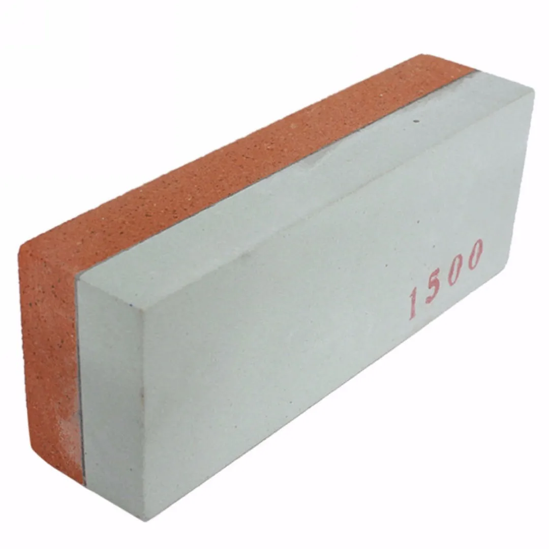 400#+1500# Kitchen Double Sided Sharpening Sharpener Wet Stone Razor Whetstone 10x35x25mm