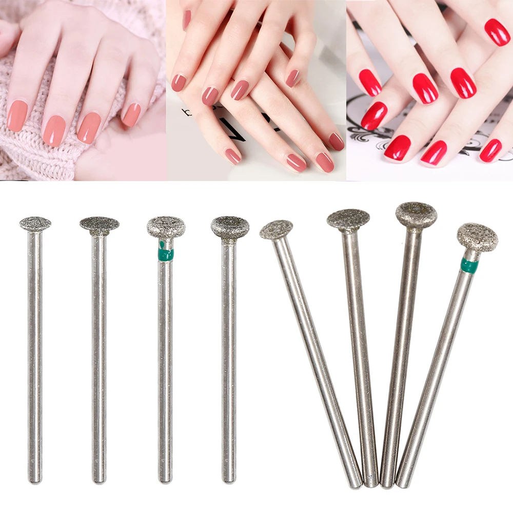 

Pro Electroplated Diamond Grinding Heads 2.34mm Shank Grinding Bit Burr Metal Polishing Manicure Machine Drill Accessories TSLM2