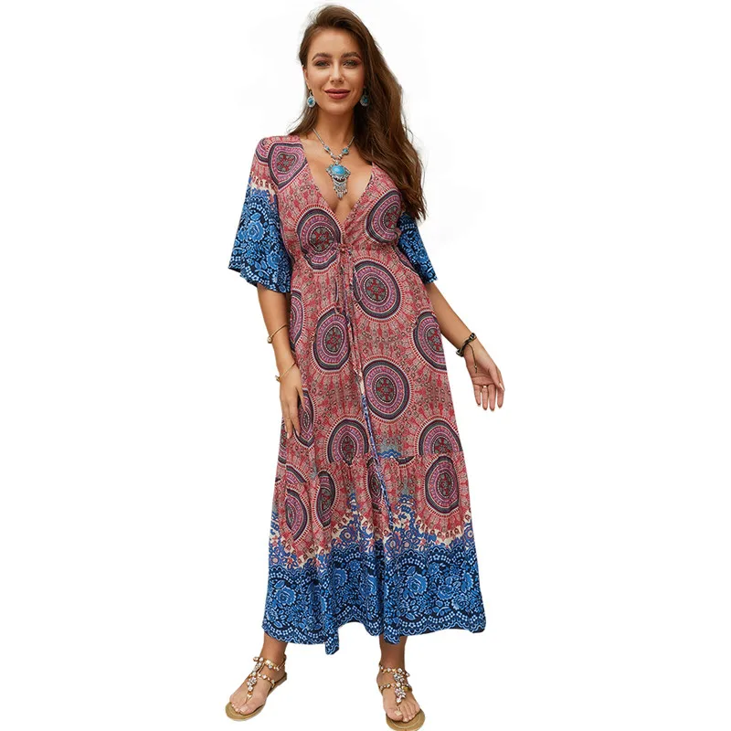 

Original Design Women Summer 2019 Bohemian Beach Dress
