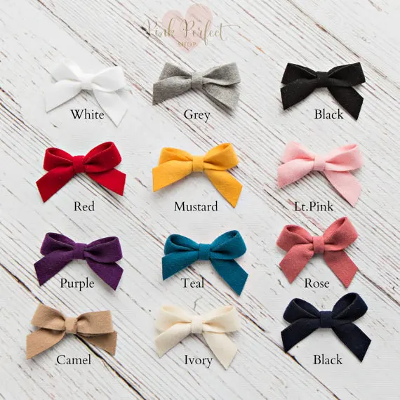 

New 12 colors Bebe cute bow Headband for little girl Hair Accessories Handmade Glitter bows elastic bebe hairbands 6pcs/lot