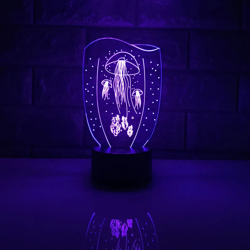 Jellyfish lamp