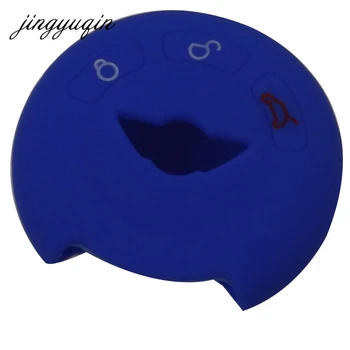 Keyforkess Cover portachiavi in Silicone per BMW Mini Cooper Poadster coupé Countryman Paceman R55 R56 F55 F56 custodia remota senza chiave 3 BTN - Jingyuqin Cover portachiavi in Silicone per BMW Mini Cooper Poadster coup Countryman Paceman R55 R56