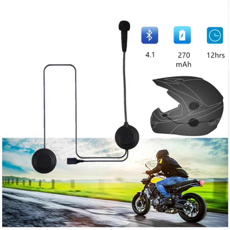 EJEAS E1 шлем Bluetooth гарнитура Interfone 15 м CSR чип 270 мАч 12 часов разговора микрофон динамик