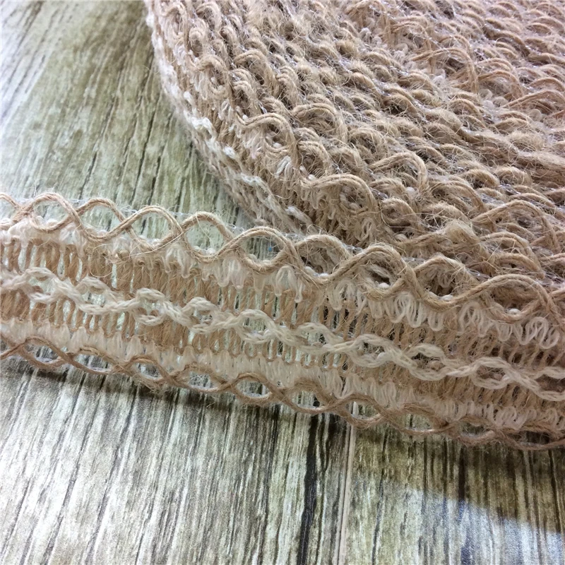 Por Country Kitchen Supplies Cheap Fashion Country Vintage Bouquet Accessories Favors Event Party Supplies Decoration Wedding Jute Burlap Flower Linen Roll