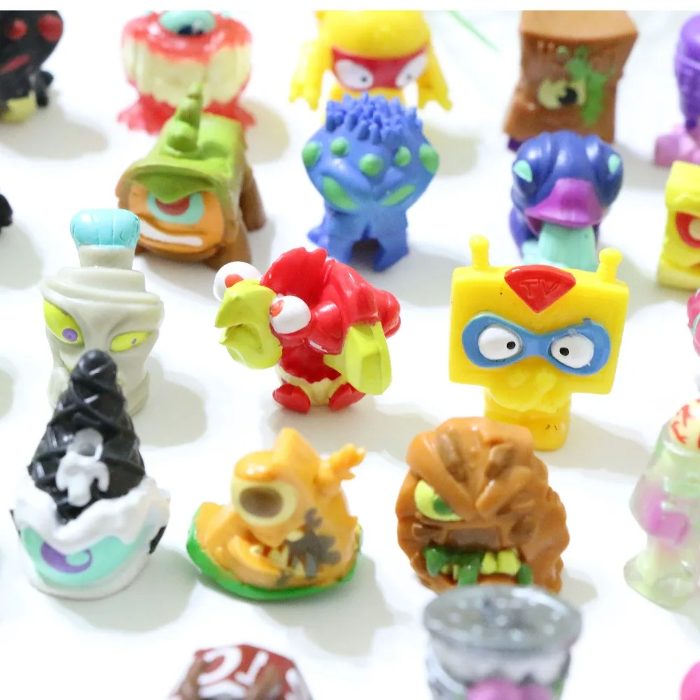 

Cartoon Anime Trash Dolls Action Figures 3CM PVC Model Capsule Toy Kids Playing Monster Garbage Doll Christmas Gift 20Pcs/lot