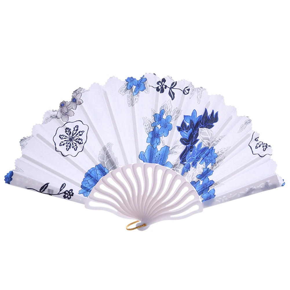 Best Hand Held Folding Fans Chinese Style Painted Plastic Lightweight Fans for Wedding Supplies LXY9 AP12