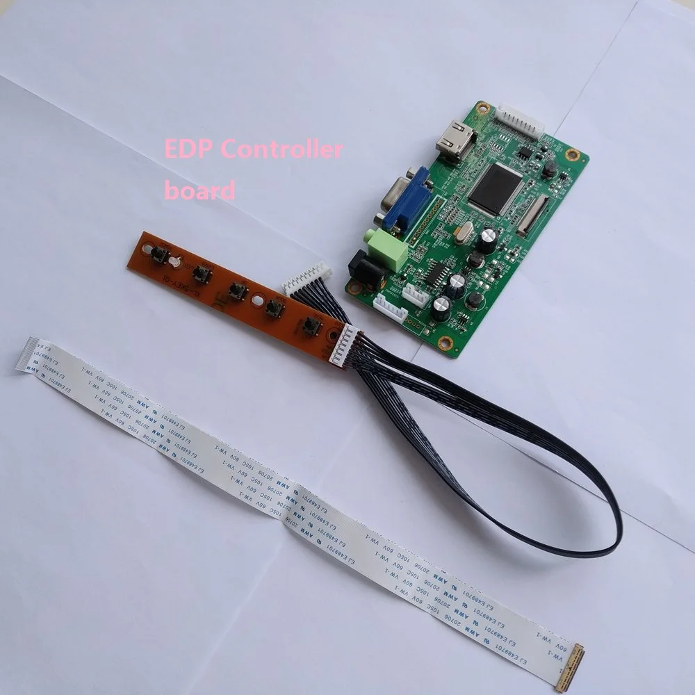 HDMI+VGA Controller Board Driver kit for LCD Panel N156HGE-EAB EDP