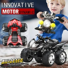 Projeto o mais novo Hot vender Carro RC Controle Remoto A6 4D motocicleta Praia Cross Country 4WD Dinâmica Motocicletas Crianças Brinquedo veículo
