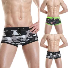 Мужские плавки Купальники Для мужчин бренд полоса сексуальный нейлон дышащие трусы с выступом Плавки# TX4