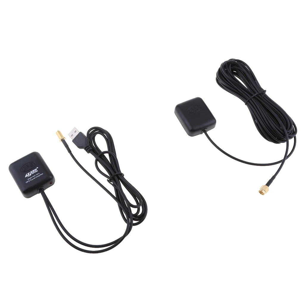 Car GPS Signal Amplifier Booster for Enhance 5M Repeater Receiver + Transmiter for Phone Navigation