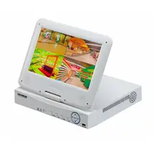 JSA H 264 VGA HDMI 4CH CCTV NVR incl 10 1 inch Lcd Screen MiniNVR ONVIF