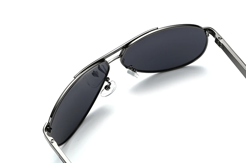 ГОРЯЧАЯ мужская Мода UV400 солнцезащитные Очки зеркало Очки Солнцезащитные очки для мужчин с случае коробка