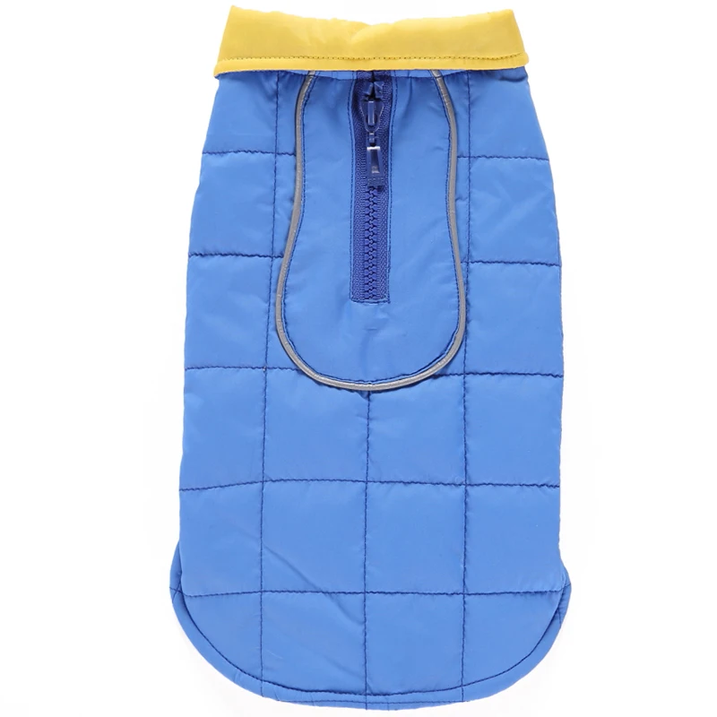 Зимняя одежда для маленьких собак куртки ветрозащитная куртка жилет теплая