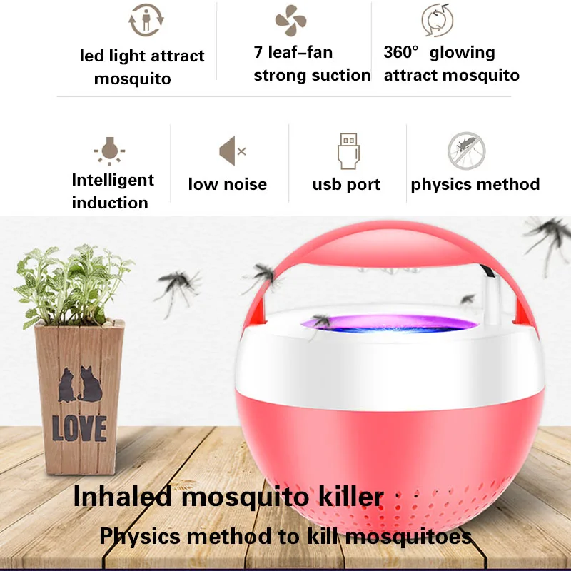 От мотыльков мух ОСА светодиодный Пешт убийца лампа Электроника USB комаров