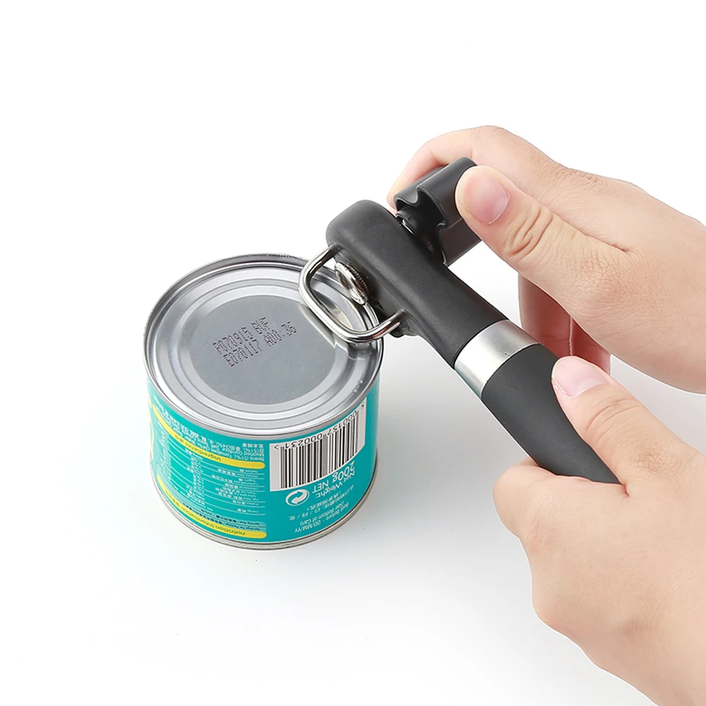 

Professional High Quality Heavy Duty Safety Can Opener Cans Opener Ergonomic Manual Can Opener Side Cut Manual Cans Opener