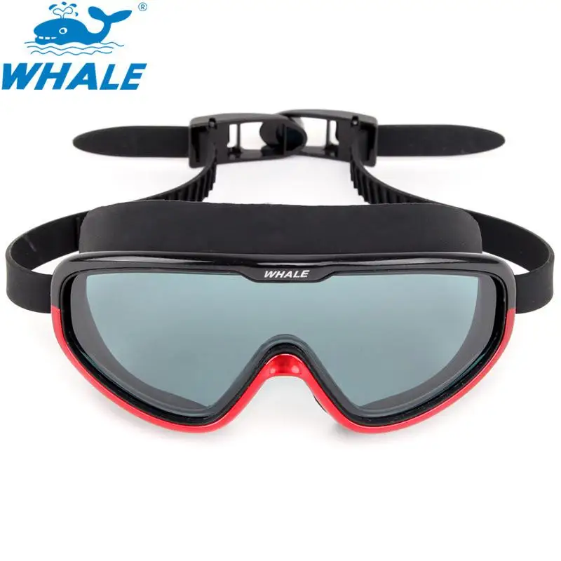 Whale Anti-fog Waterproof Swimming Goggles for Men Women Silicone swim Glasses 