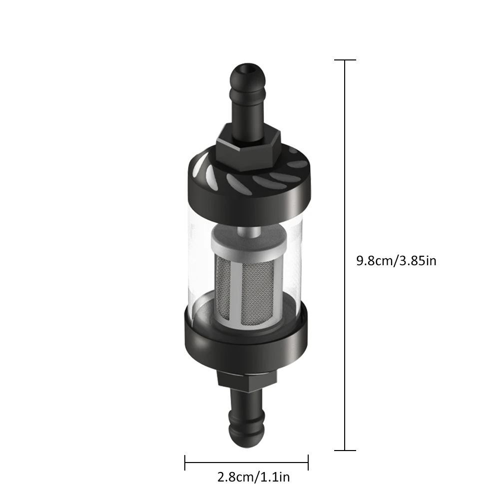 9,8*2,8 см бензиновое топливо фильтр очиститель для мотоцикла питбайк ATV Универсальный