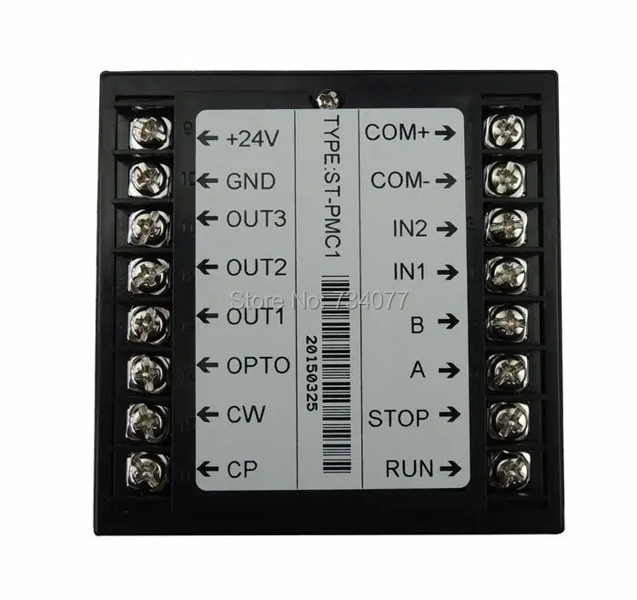 Чпу шаговый контроллер двигателя, контроллер движения одноосный шаговый контроллер драйвера программируемый ST-PMC1