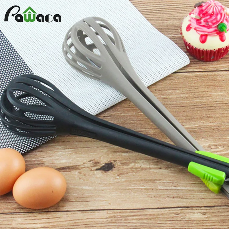 

Multifunctional Nylon Egg Beater Bread Clamp Manual Blender Hand Mixer Whisk Egg Frother Stirring Kitchen Gadgets Cooking Tools