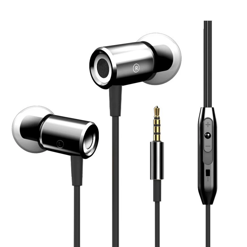 Universal Earphones For Phone With Microphone In Ear Phone For iPhone 5