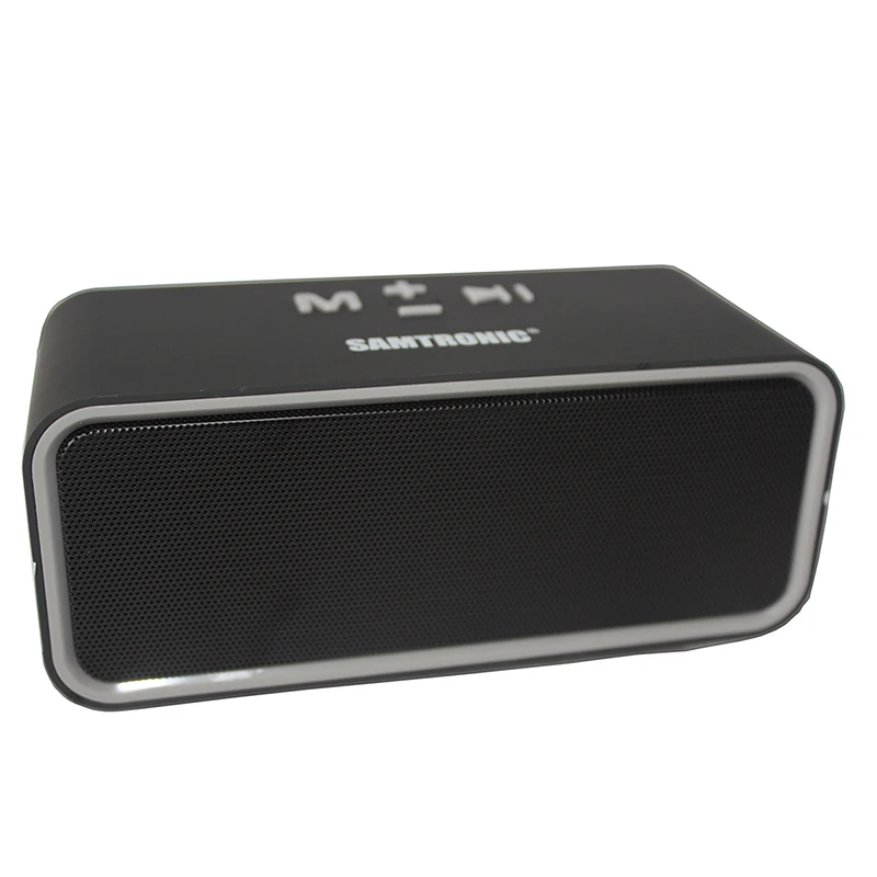 SAMTRONIC мини Портативный Bluetooth Динамик HD звук с FM Hi Fi стереофонические
