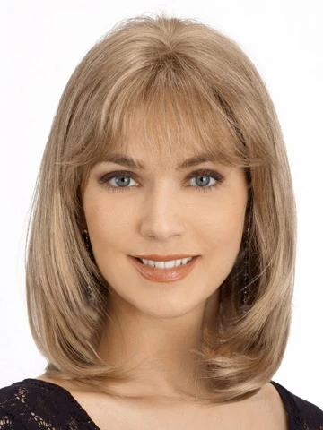 natural bang fringe false hair bangs black light brown dark brown
