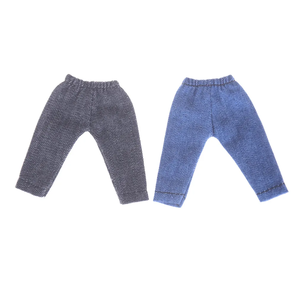 2 цвета модные леггинсы для кукол для Obitsu11 OB11 1/12 BJD кукольные джинсы брюки одежда аксессуары