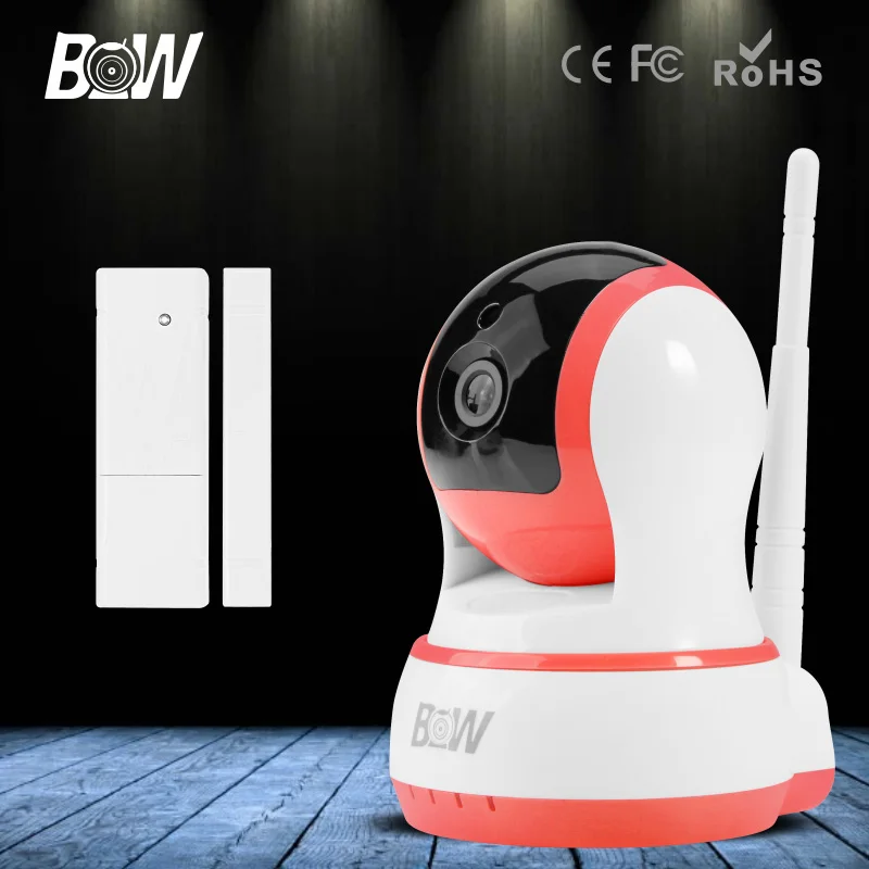 BW HD 720P Wireless IP font b Camera b font Wifi P2P Mini Video Surveillance Security