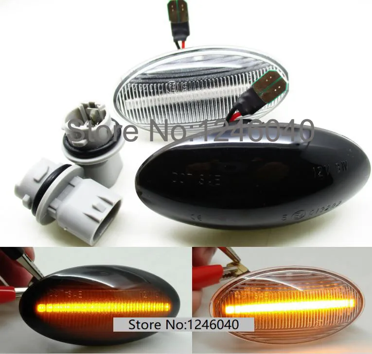 

1Pair Led Side Marker Turn Signal Light lamp For Suzuki Swift Alto SX4 Jimmy Vitar Grand Vitara Splash APV Arena Agila
