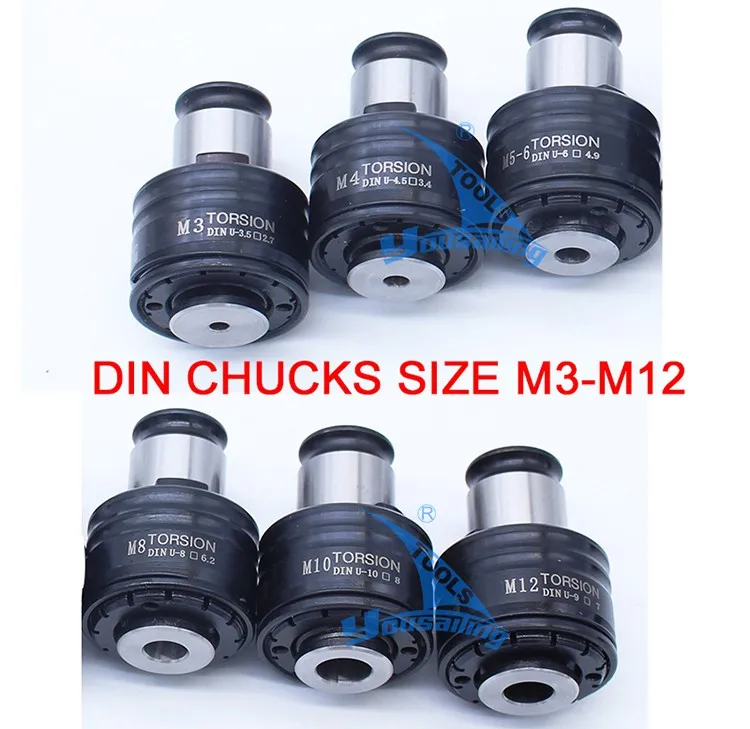 DIN chucks M3-M12 750