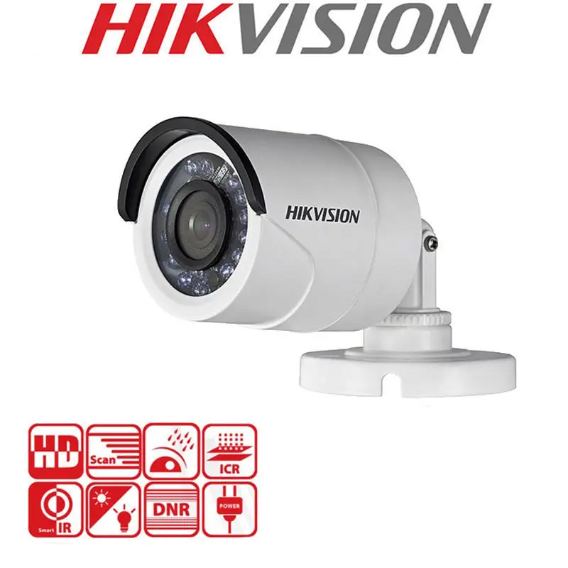 

HIKVISION DS-2CE16C0T-IRP 2.8mm Lens, HD720P 20m IR Bullet Analog NTSC Camera