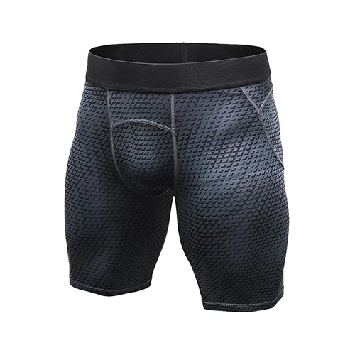 Новые мужские Компрессионные шорты для бега мужские быстросохнущие спортивные Леггинсы для фитнеса спортивные лосины Мужское нижнее белье шорты для бега - Цвет: Style 5