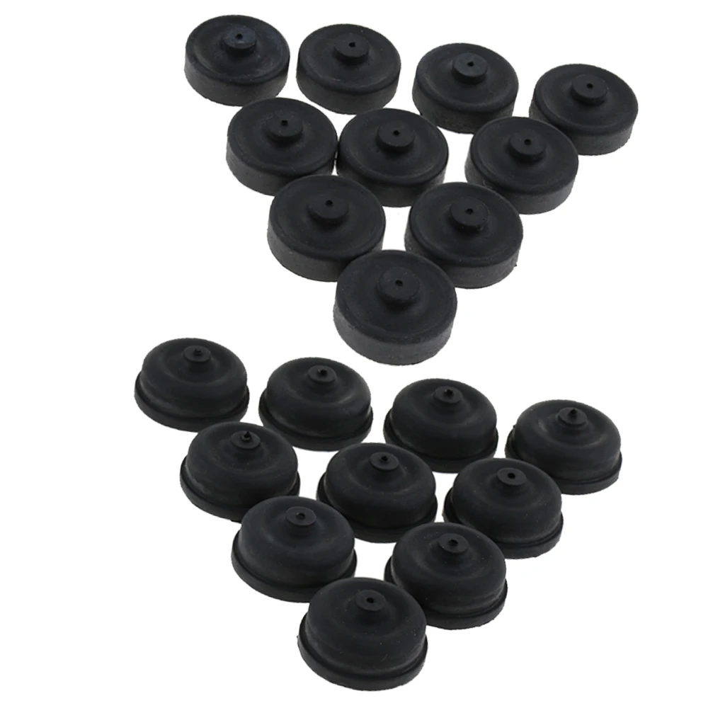 20pcs Rubber Cup Parts Diaphragm Air Pump For Aquarium Fishing Pump Replace