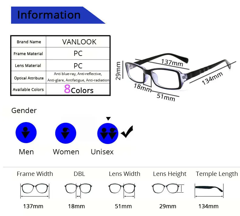 Очки против голубого излучения для компьютера Oculos de Grau, мужские и женские очки, прозрачная оправа для очков, синее покрытие, прозрачные линзы