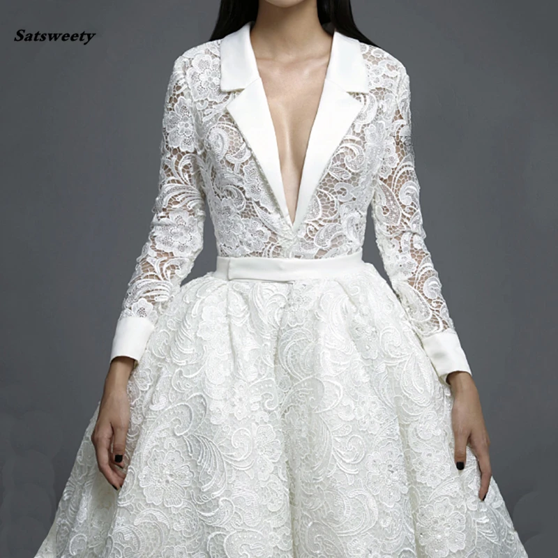 Special-Design-Lace-Long-Sleeves-Chic-Wedding-Ball-Gowns-Custom-Made-Venice-Lace-Puffy-Illusion-Removable (2)