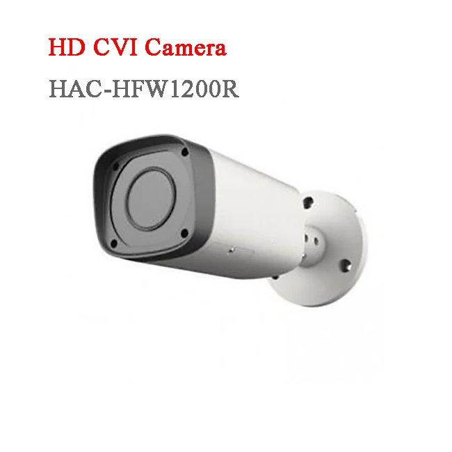 2MP HDCVI IR пуля Камера HAC-HFW1200R камера HDCVI 3,6 мм объектива IR 20 м IR IP67 Пластик