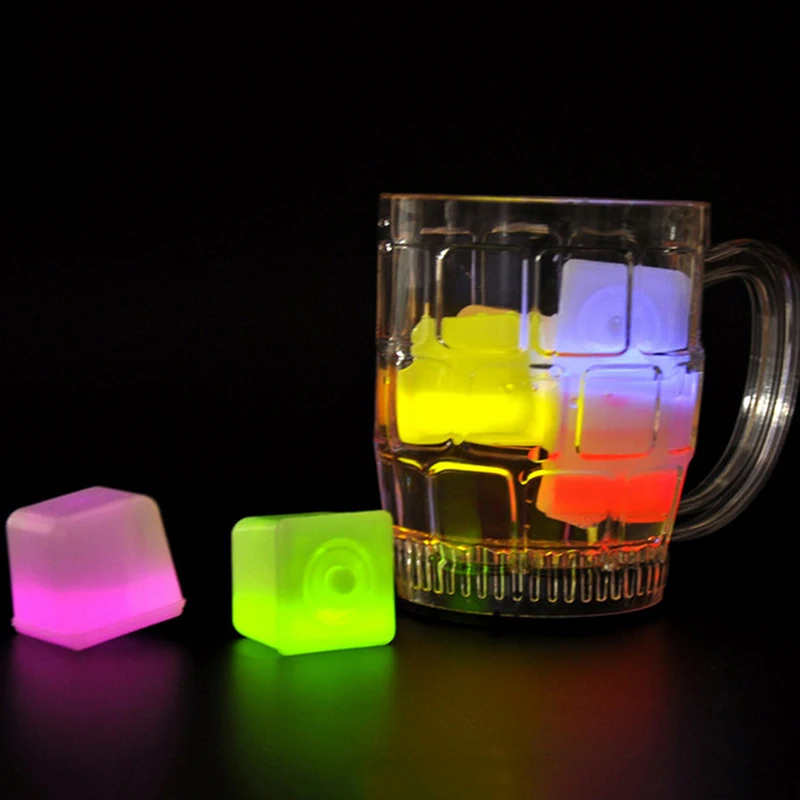 1 pcs party props luminous novelty sparkling lights led glowing ice