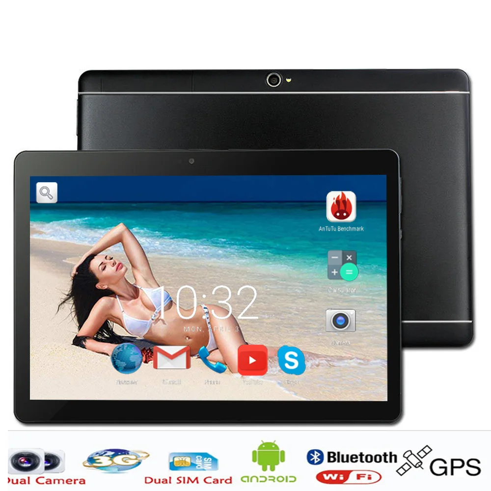 

Phone call 10 inch Tablet PC 3G wifi Phone Call Android Tablet 10" MTK8752 8 Cores 1280X800 IPS Kids Gift Tablets 10