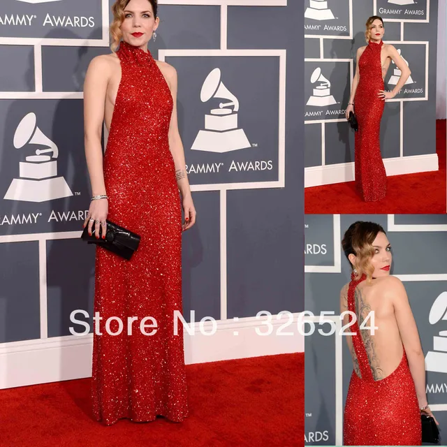 Bare Back Red Dresses